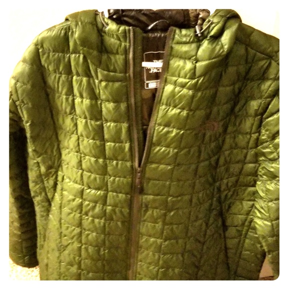 north face thermoball hoodie green
